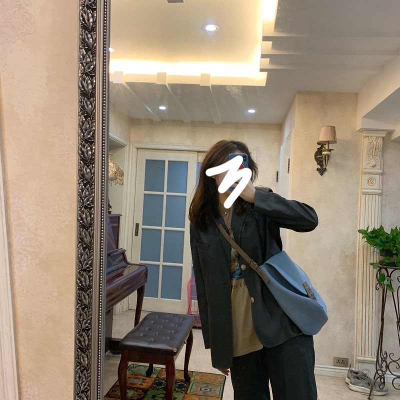 幼苗薄荷ymbhz自制订制蛇皮牛仔