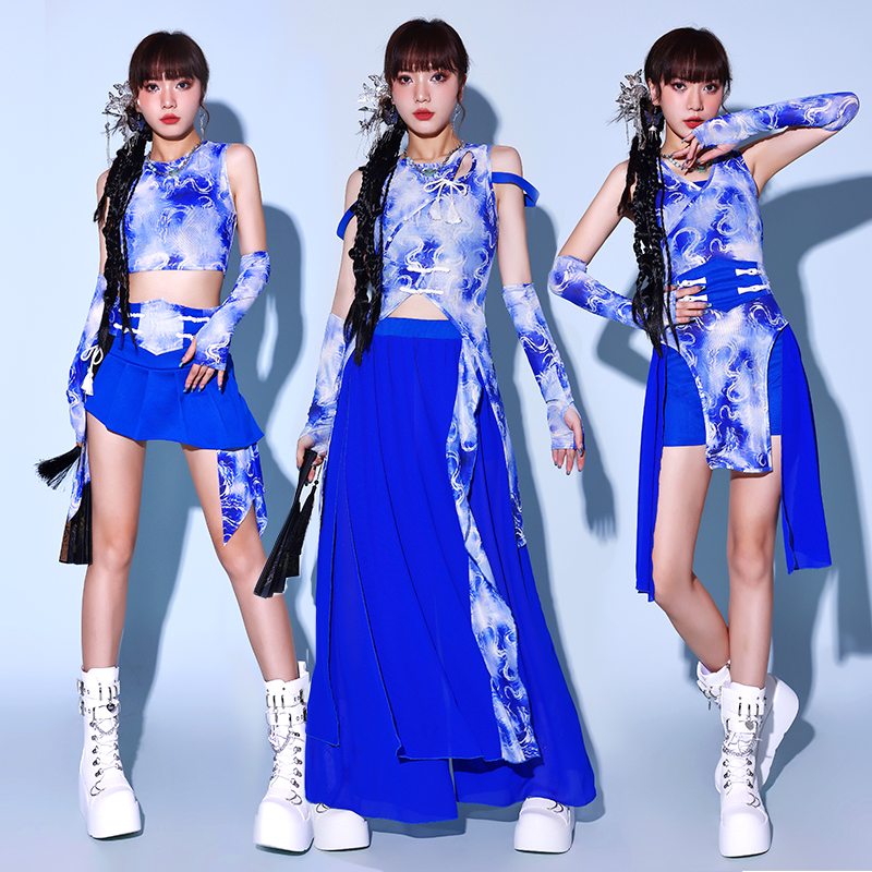 音乐节国潮ds演出服新款套装dj潮服酒吧bgo舞台装夜店gogo舞蹈服