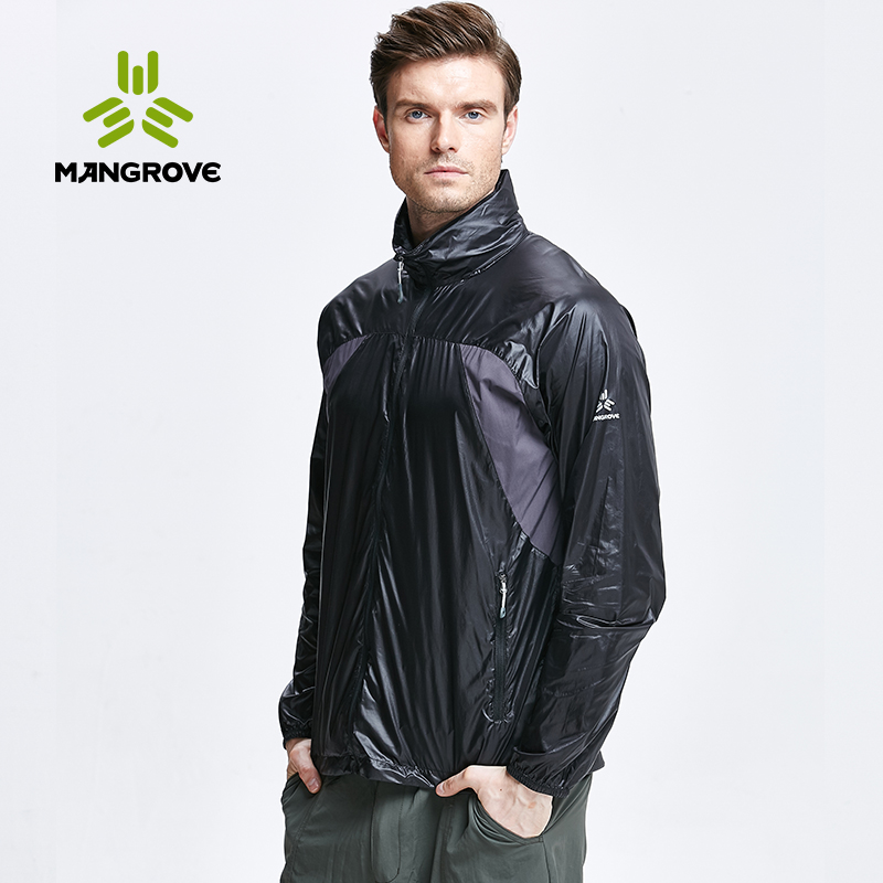 coupe vent sport homme MANGROVE en nylon - Ref 492866 Image 3