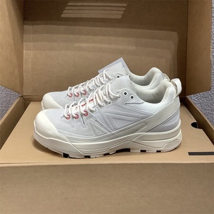 cdg联名户外登山鞋女真皮复古厚底显瘦增高运动休闲鞋字母老爹鞋