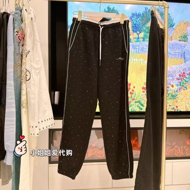 小姐姐Ed hardy潮牌专柜正品2025秋女士休闲裤 E1RCW416-2680