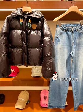 小姐姐Ed hardy潮牌专柜正品2025冬羽绒服E1RDW404-5980