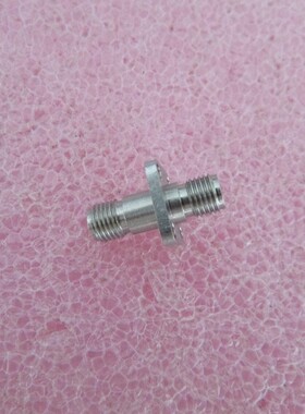 HRM513S DC-18GHz 不锈钢SMA母 四孔法兰盘 射频转接器 适配器