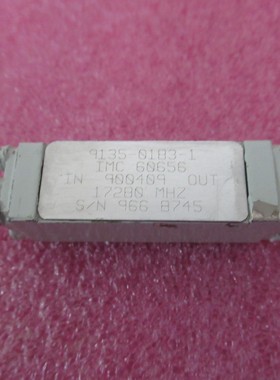 IMC进口 中心频率17280MHz 17.15-17.40GHz 射频同轴带通滤波器