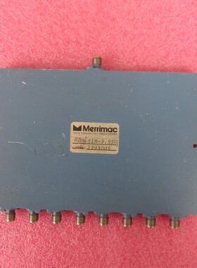 MAC进口 1-6GHz SMA 8路 一分八 射频微波功率功分器1000-6000MHz