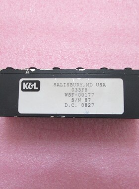 K&L WSF-00177 频率 1710-1780MHz SMA 射频DCS接收带通滤波器