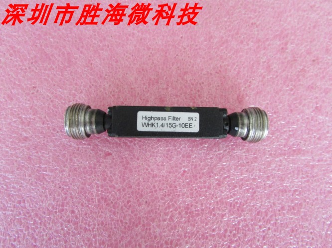WI 1400-18000MHz 1.4-18GHz N母 射频 微波 同轴 高通滤波器
