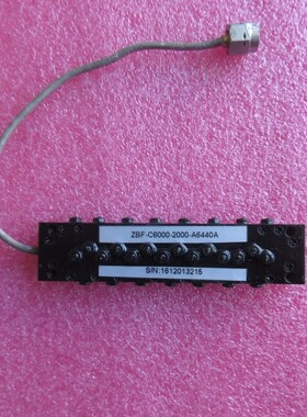 ZBF-C6000-2000-A6440A 中心频率6GHz 5-7GHz 射频同轴带通滤波器