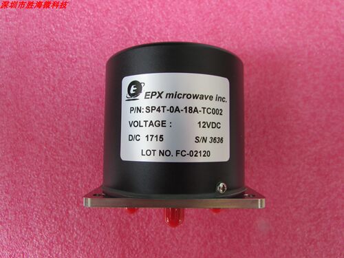 EPXSP4T-0A-18A-TC002同轴开关
