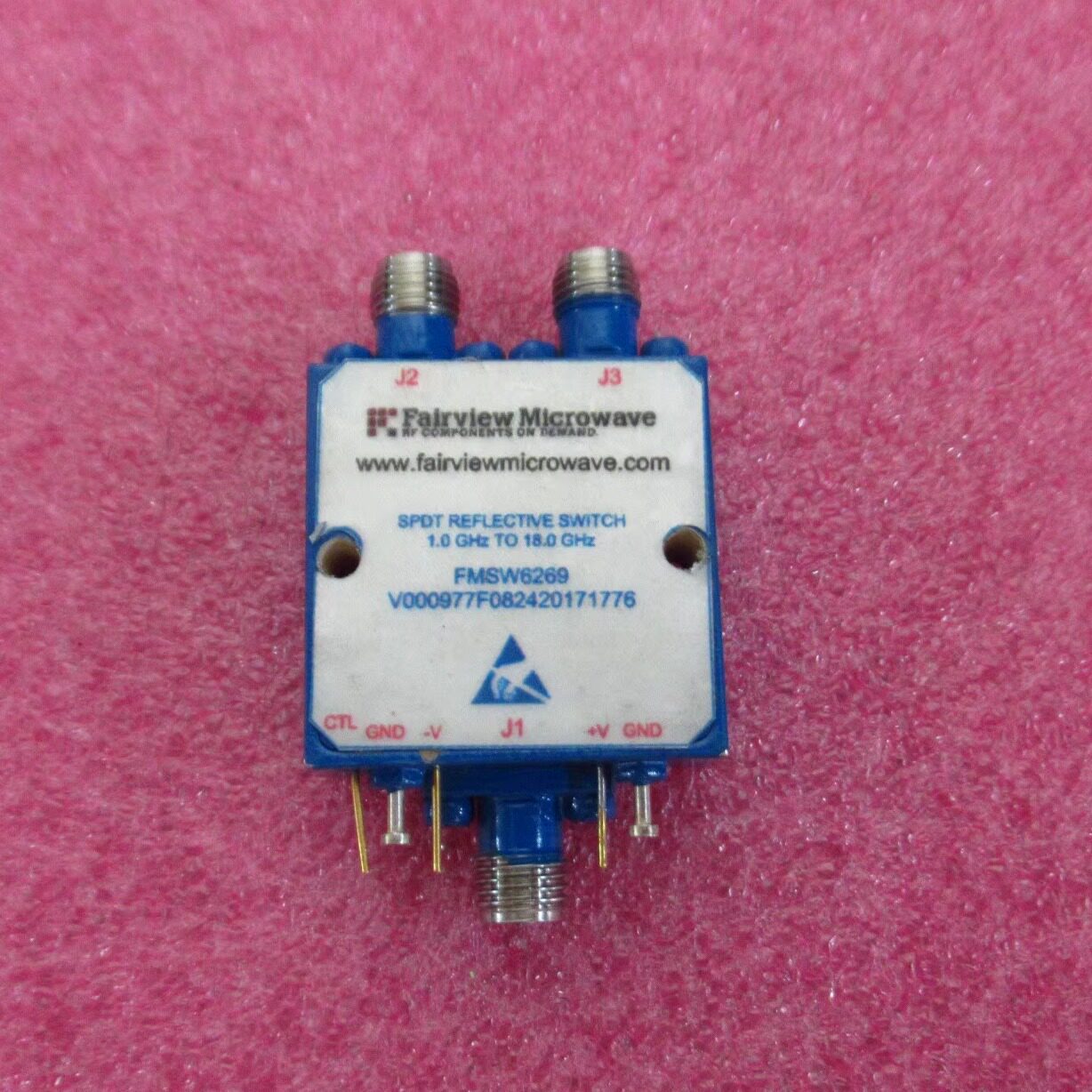 Fairview进口1-18GHz 20dBm 100ns TTL控制 SPDT 射频PIN电子开关