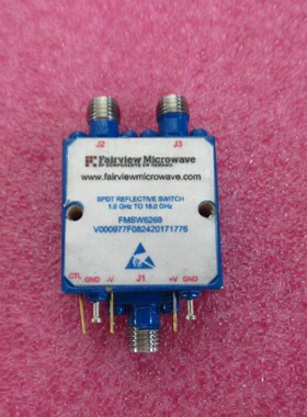 Fairview进口1-18GHz 20dBm 100ns TTL控制 SPDT 射频PIN电子开关