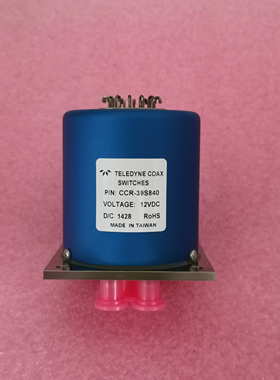 全新TELEDYNE CCR-39S840 DC-18GHz 12V SP4T SMA母 射频机械开关