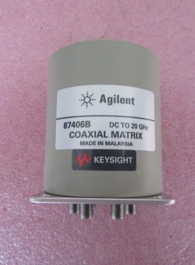 全新 Agilent 87406B DC-20GHz SMA 射频微波 同轴矩阵开关