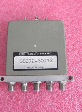 HP进口 08672-60142 DC-18GHz SMA SPDT 射频微波同轴开关