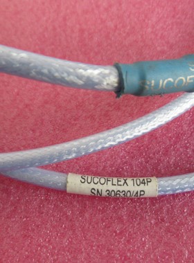 H+S进口 SUCOFLEX104P DC-26.5GHz SMA公 1.5M 射频微波同轴电缆