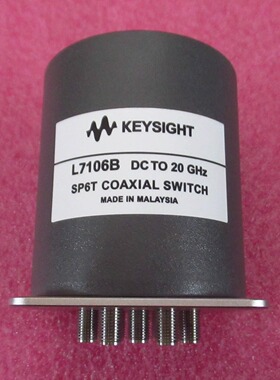 Keysight进口 L7106B DC-20GHz SP6T 24V SMA 射频微波同轴开关