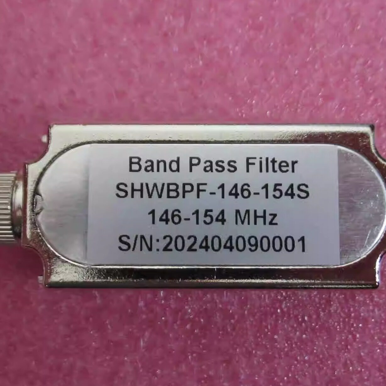 SHWBPF-146-154S 146-154MHz&nbsp;SMA母&nbsp;1W 射频 同轴带通滤波器