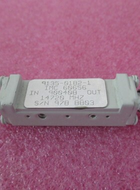 IMC进口 中心频率14720MHz 14.58-14.87GHz 射频同轴带通滤波器