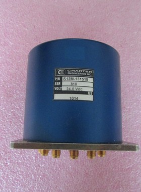 CHARTER H12M-131518 DC-18GHz SP12T 24V SMA 射频微波同轴开关