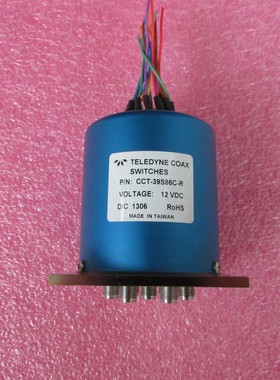 TELEDYNE CCT-39S86C-R SP6T 18GHz 200W SMA RF 微波同轴开关