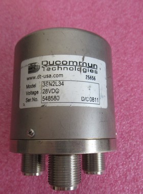 DBP进口 3SN2L34 SP3T DC-10GHz 2000W 28V N 高功率射频同轴开关