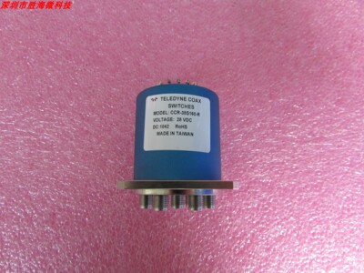 TELEDYNE CCR-38S160-R SP6T DC-18GHz 100W SMA 射频同轴开关