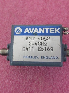 AVANTEK进口AMT-4052 1.8-4GHz 27dB增益 SMA 射频低噪声放大器