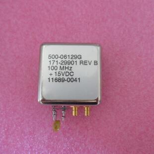 SMA 29901 171 100MHz恒温晶振 输出功率13dBm 射频RF 15V 进口