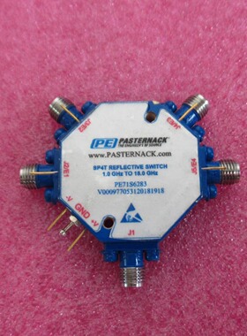 PE71S6283 1-18GHz 20dBm 100ns TTL控制 SP4T 射频PIN电子开关