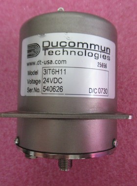 DUCOMMUN进口 3IT6H11 DC-18GHz 24V SP3T 带负载 射频 同轴开关