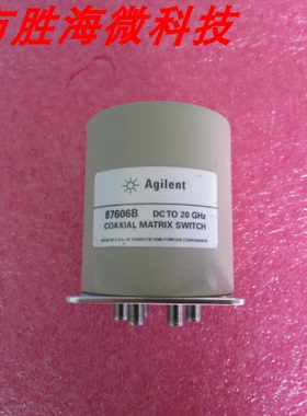 HP/Agilent 87606B DC-20GHz 24V SMA 射频 微波 同轴 矩阵开关