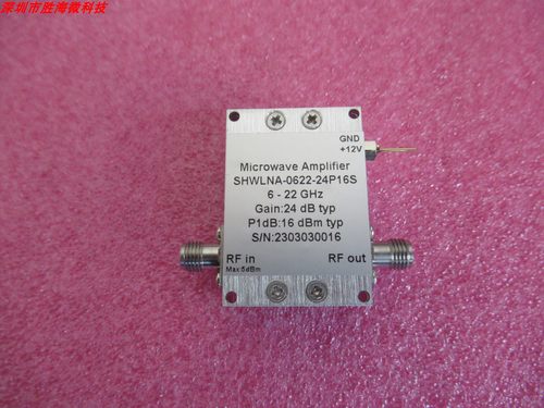 6-22GHz24dB增益通用放大器
