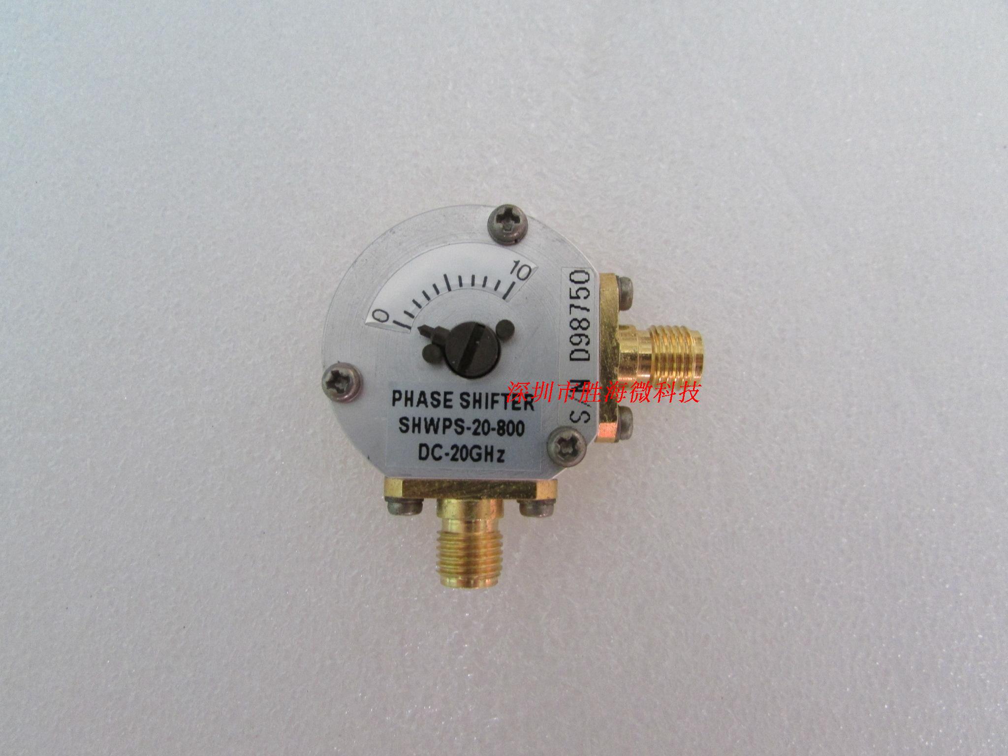 SHWPS-20-800 DC-20GHz 800度  SMA 射频微波 可变移相器