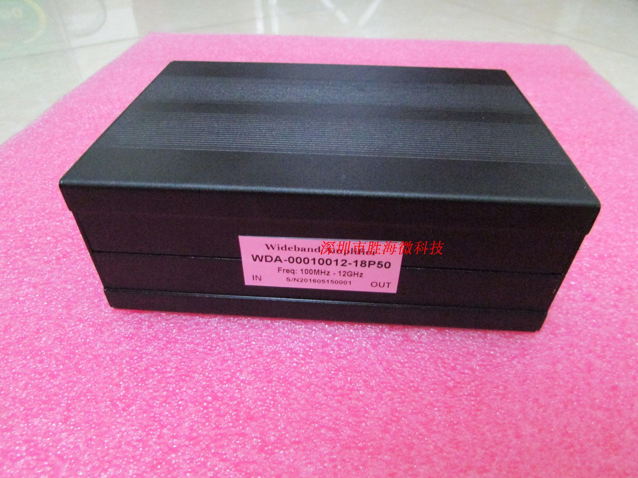100MHz-12GHz 50dB 18dBm  微波超宽带放大器 宽带中功率放大器