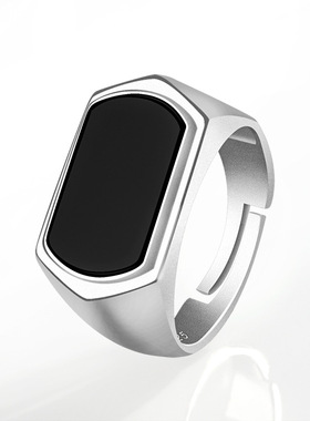 高档天然A货翡翠蓝水马鞍戒指冰种玉石男款指环个性饰品送礼礼物