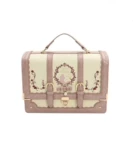 Свежая сумка на одно плечо с бантиком, с вышивкой, надевается на плечо, в корейском стиле