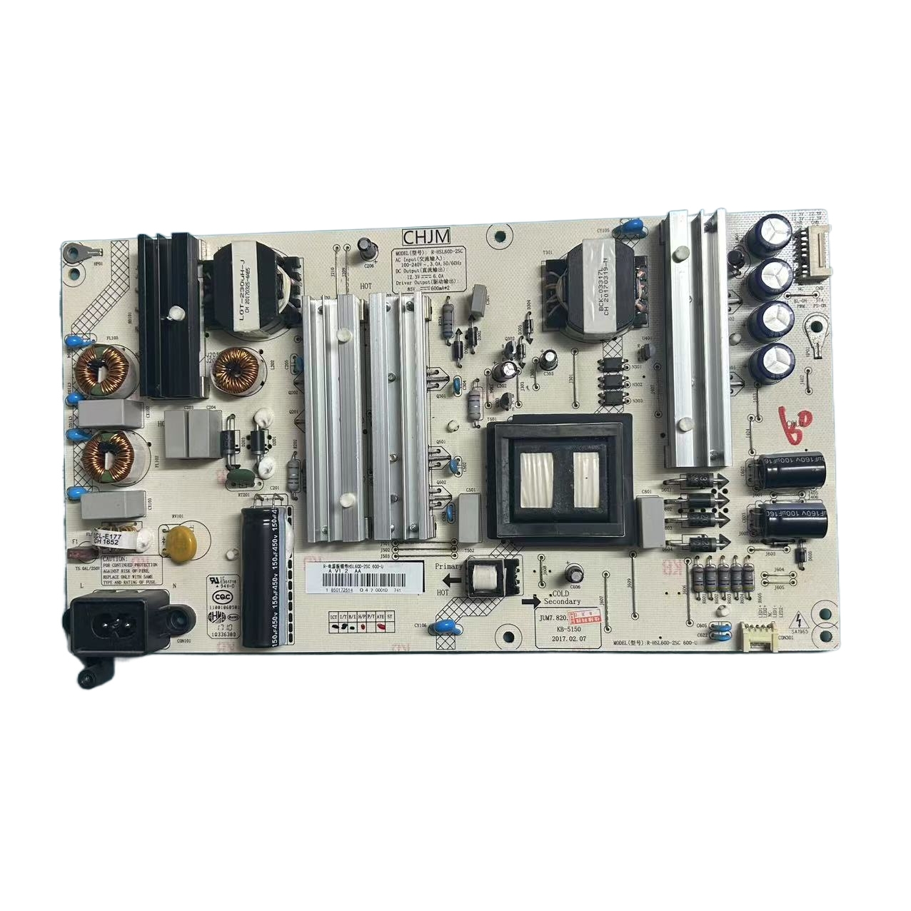 原装长虹60Q3T电视电源板R-HSL60D-2SC 600-U 现货实拍