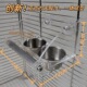 防溅鹦鹉喂食器鸟食盒喂鸟器饮水器食罐食槽多功能鸟用亚克力食盒