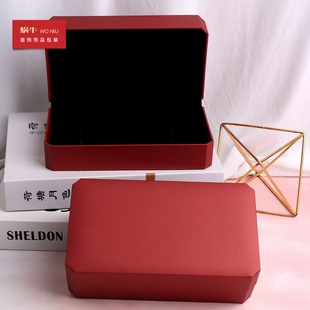 24HJH充皮纸双皮筋金条盒首饰包装盒金币金钞收纳盒礼品盒logo