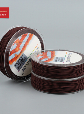 6BXTL低圆USA皮筋包芯弹力线穿珠线佛珠线金刚菩提线手串绳包