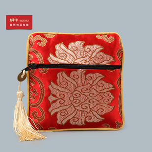 14LLB锦囊布袋锦袋珠宝首饰袋刺绣小布袋锦盒佛珠袋福袋可定LOPGO