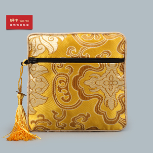 12LLB手串锦缎锦囊袋锦袋礼品袋佛珠袋子文玩核桃袋古风袋定LOGO