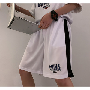 美式宽松休闲运动服男篮球服潮216C-P65图片