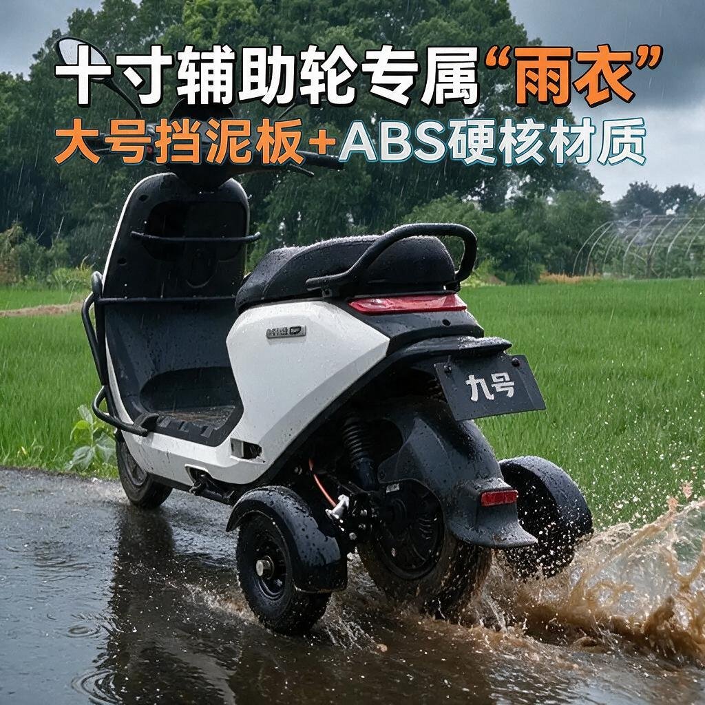 智由翼辅助轮十寸轮专用挡泥板