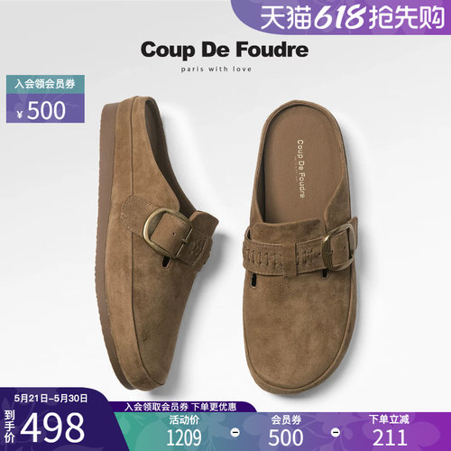 CDF时尚百搭英伦风皮带扣勃肯鞋
