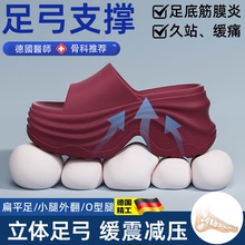 手术室厚底拖鞋女有足弓2025新款增高跟eva防滑防臭医护凉拖外穿
