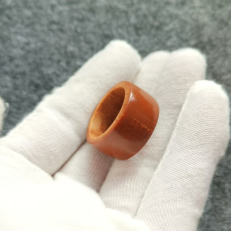 巴西大橄榄核跑环文玩配饰直切