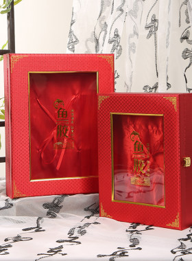 鱼胶礼品盒250克500克花胶礼盒空盒鱼胶包装盒鳌鱼胶纸盒包邮定制