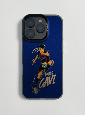 加维GAVI适用于苹果17air手机壳iphone16e新款15PLUS磁吸14巴萨13足球xsmax硅胶12promax油画风11保护套
