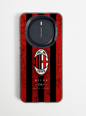 AC米兰城市地图适用于荣耀Magic6手机壳7球迷90足球X50磁吸X60新款X70彩银100PRO防摔保护套